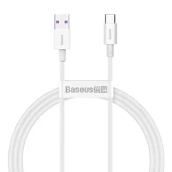 USB kabel Baseus Superior Series Fast Charging na Type-C USB 66W 1m beli
