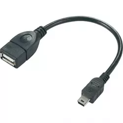 MINI USB Kabl na USB FEMALE OTG