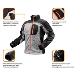 Neo tools duks softshell XXXL ( 81-555-XXXL )