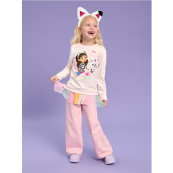 Sinsay - Gornji deo trenerke Gabbys Dollhouse - krem