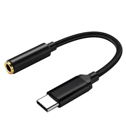 INF Adapter za slušalke 3,5 mm na Type-C z DAC digitalnim dekoderjem Black, (5000291531)