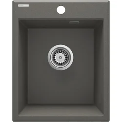 Deante Eridan ZQE T104 Sudopera, 1 korito, 20cm, Granitna, Antracit