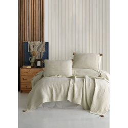 Lessentiel Maison Komplet posteljine Hermes, 240x260 cm, Krem