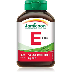JAMIESON Vitamin E kapsule 100x100IU