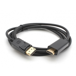 3G (86973) kabl Display Port (muški) na HDMI (muški) 3m crni