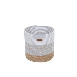 Aberto Design Dekorativna korpica 35x50 cm, Bež-Siva