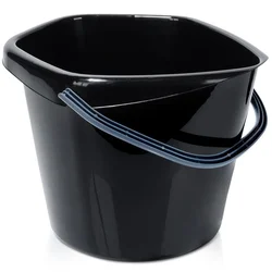 shumee Črno plastično vedro 14 l