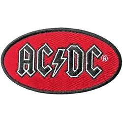AC/DC Oval Logo Iron-On Patch