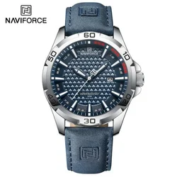 Naviforce nf8023 muški ručni sat kvarcni mehanizam plavi ( NF8023 PLAVI )