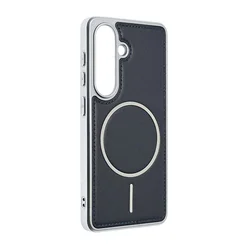 Maska za Samsung Galaxy S26 tamno plava Magsafe Urban Leather