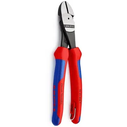Ojačane Knipex dijagonalne sečice 200mm - pod 12° sa dodatkom za kačenje (74 22 200 T)