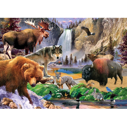 Masterpieces - Puzzle Yellowstone - 500 kosov