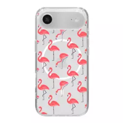 Maska Mag Case Nanobit Print za iPhone Air Tropical Flamingos