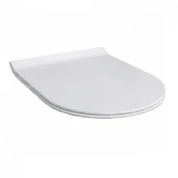 WC daska HATRIA FUSION white slim softclose
