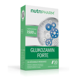 Nutripharm Glukozamin Forte za očuvanje hrskavice, 30 tableta