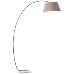 Brilliant - Podna lampa BROK 1xE27/60W/230V taupe