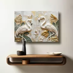 Wallity Dekorativna slika na kaljenom staklu, 60x90cm, Šarena