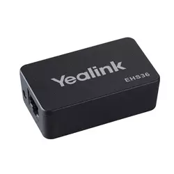 YEALINK adapter IP Phone Headset, črn
