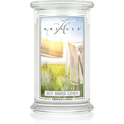 Kringle Candle Classic Sun Dried Linen dišeča sveča 623 g