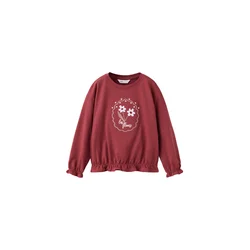 MANGO KIDS Majica PETALO rdeča