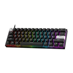Tastatura mehanička Gaming Fantech MK857 RGB Maxfit61 FROST crna (blue switch)