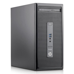 Obnovljen računalnik HP Prodesk 400 G2, i5-4590S, 8GB, 256GB, RADEON R9 255, Windows 10 Pro