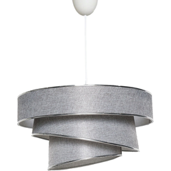 Opviq Luster Couper Grey Silver, Metal-pamuk