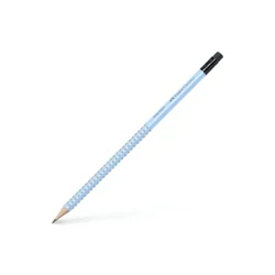 Grafitna olovka Grip sa gumicom Faber-Castell sky blue HB