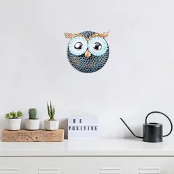 Wallity Zidna dekoracija Owl 3, 19x19 cm, Šarena