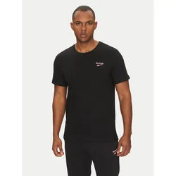 Reebok Funkcionalna majica rdeča/črna/bela