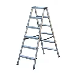 Obostrane Aluminijumske merdevine Dopplo 2x6 gazišta