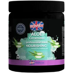 RONNEY Hranljiva maska za suvu kosu Aloe Ceramides 1000ml