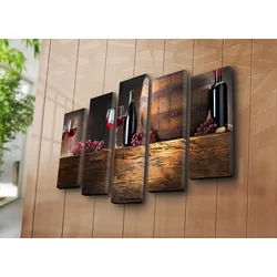 Wallity slika 5PATK-87, 70 x 105 cm, 5 dijelova
