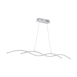 Eglo Lasana 2 visilica/2, led, 2x14w, d 1200, alu/hrom-bela