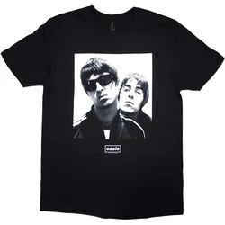 Oasis Majica Noel & Liam Square Photo Unisex Black XL