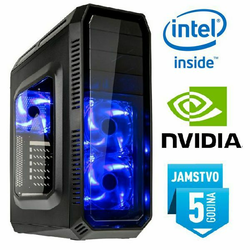 Računalo INSTAR Gamer Alpha Xplode, Intel Core i7-7700 up to 4.2GHz, 8GB DDR4, 1TB HDD, NVIDIA GeForce GTX1060 6GB DDR5, DVD-RW, 5 god jamstvo 