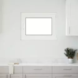 Prozor za podrum RISOR 80 x 60 cm PVC i staklo Antracit