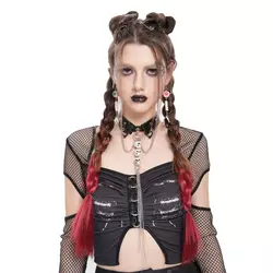 Ovratnica DEVIL FASHION - Punk Skull - AS244