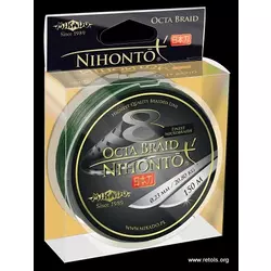 UPREDENICA BRAIDED LINE NIHONTO OCTA BRAID 0.16 - 150M ZELENA