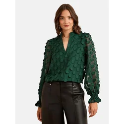 love & roses Bluza temno zelena
