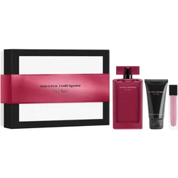 Narciso Rodriguez Ženski parfemski set For Her Intense EDP, 100ml+Losion za telo, 50ml+Mini parfem EDP, 10ml