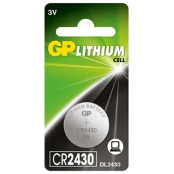 Litijumska dugmićasta baterija CR2430 GP LITHIUM 3V/300 mAh