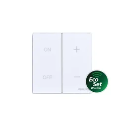 EcoSet BLE Wall Switch PHILIPS Bežični zidni prekidač za rasvjetu 8720169732902