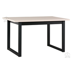 Raztegljiva jedilna miza Ikon 3 - črna/cashmere