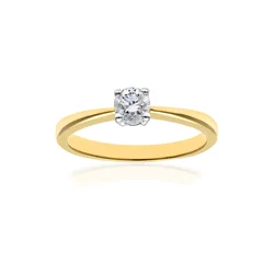 DIAMANT LETERNEL Prstan zlata