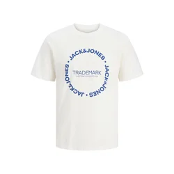Jack & Jones Junior Majica JJBENSON temno modra / bela