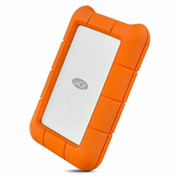 LaCie Rugged USB-C, 1 TB, 2.5", 3.2 Gen 1 (3.1 Gen 1), Narančasto, Srebro