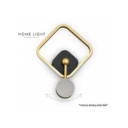 VESTA 466 Zidna lampa, 15W, 3000K, Crna