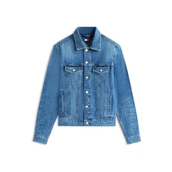 Tommy Jeans Prehodna jakna RYAN moder denim