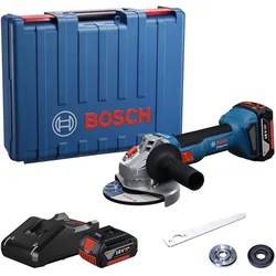 Bosch Akumulatorska ugaona brusilica GWS 18V-8, 125mm, 2x4,0Ah + punjač + kofer 06019N9020